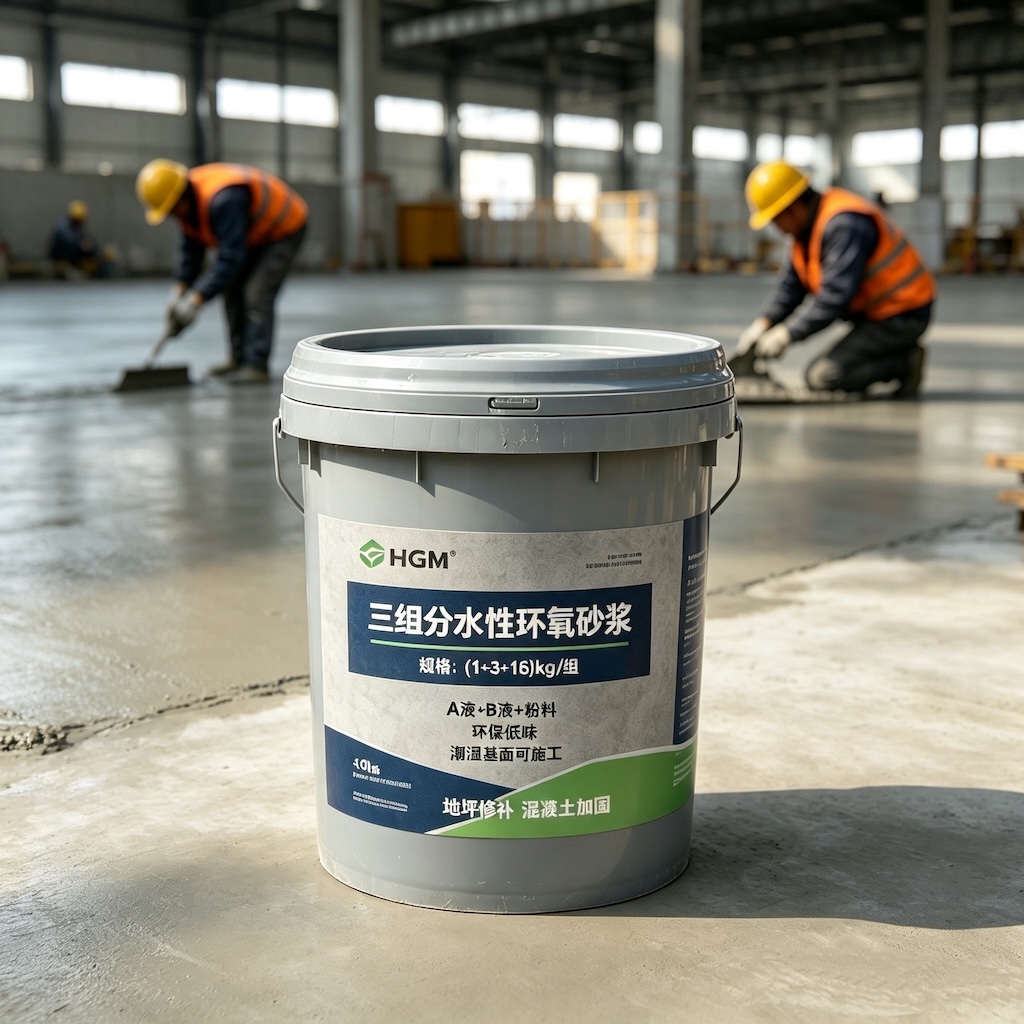 虎林三组份水性环氧砂浆